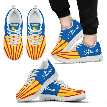 Aland Islands Coat Of Arms Sneakers