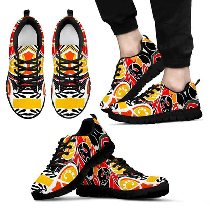 Ataahua Tieke New Zealand Sneakers Orange Version