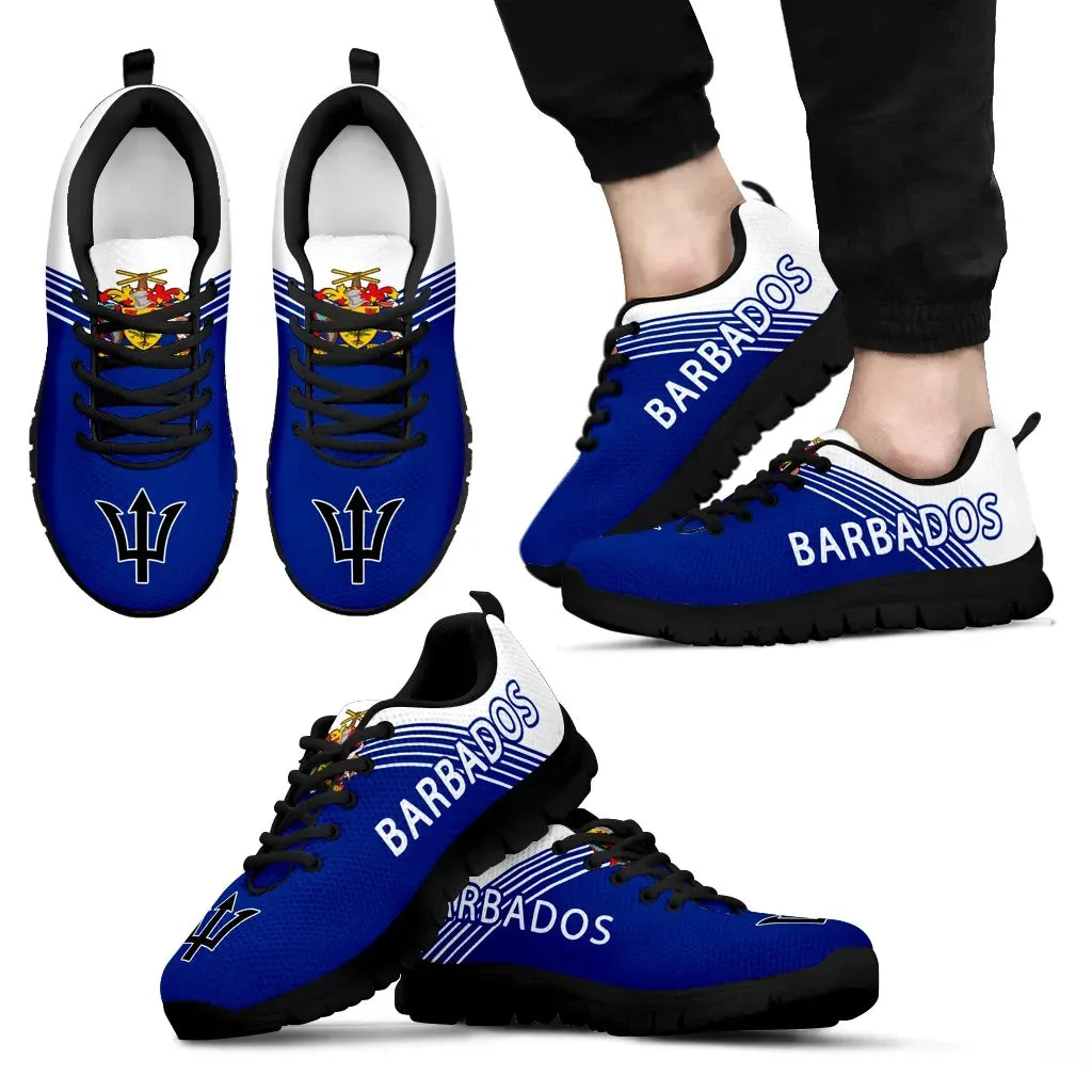 Barbados Athletic Sneakers Stripes Style