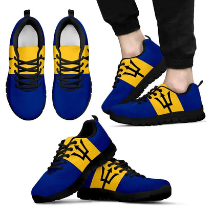 Barbados flag sneakers 2