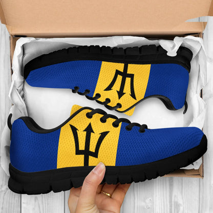 Barbados flag sneakers 2