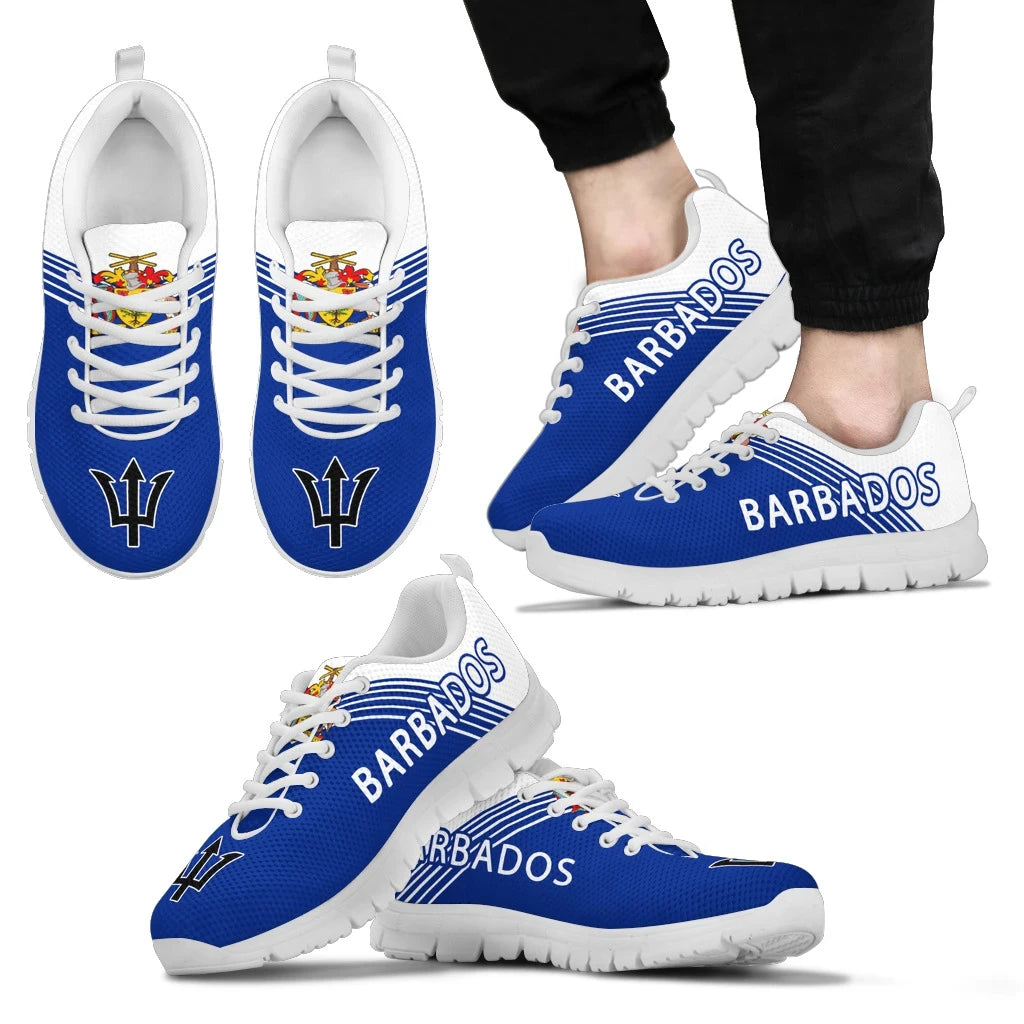 Barbados Athletic Sneakers Stripes Style