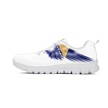 Bosnia & Herzegovina Wings Sneakers White Edition