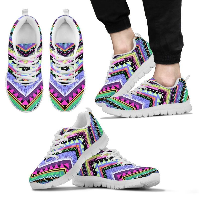 Aztec Pattern Sneakers 04