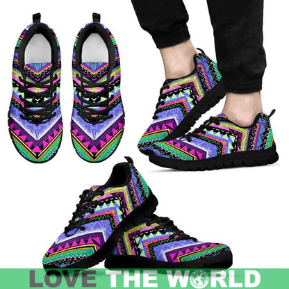 Aztec Pattern Sneakers 04