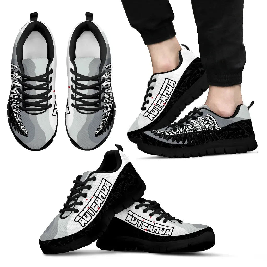 Aotearoa Maori Silver Fern Sneakers