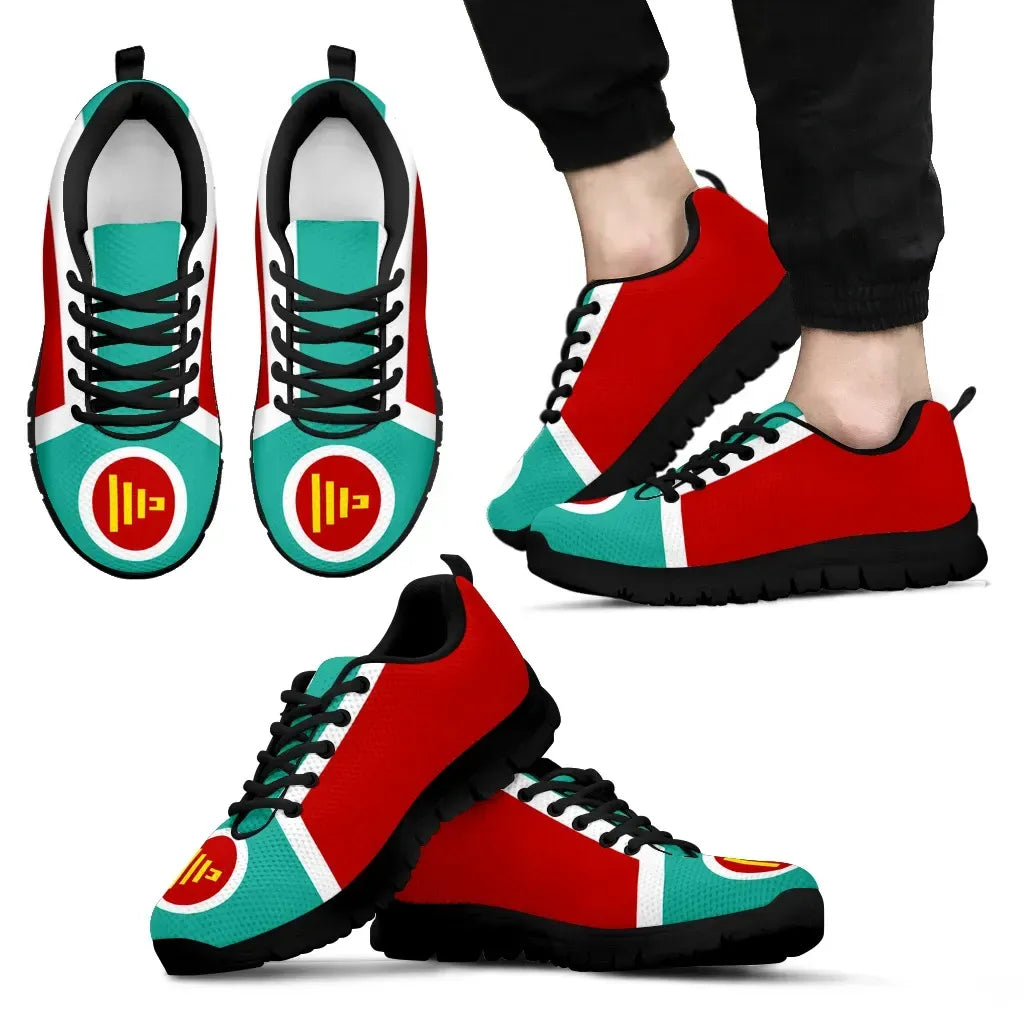 Aztec Empire Flag Sneakers