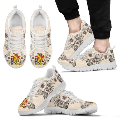 Barbados Sneaker The Beige Hibiscus