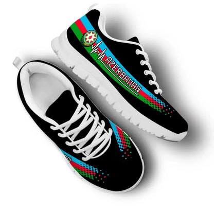 Azerbaijan Heartbeat Sneakers Black Color