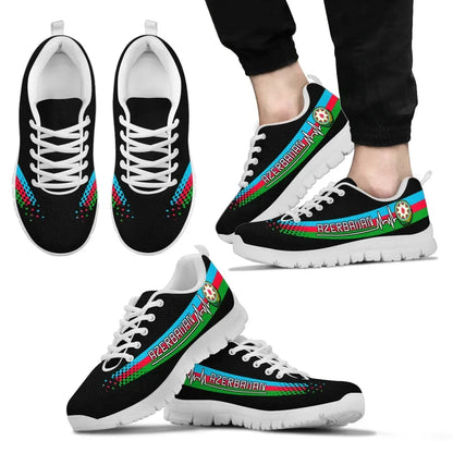 Azerbaijan Heartbeat Sneakers Black Color