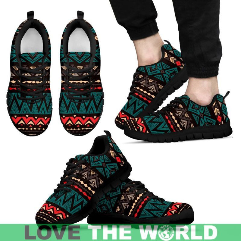 Aztec Pattern Sneakers 06