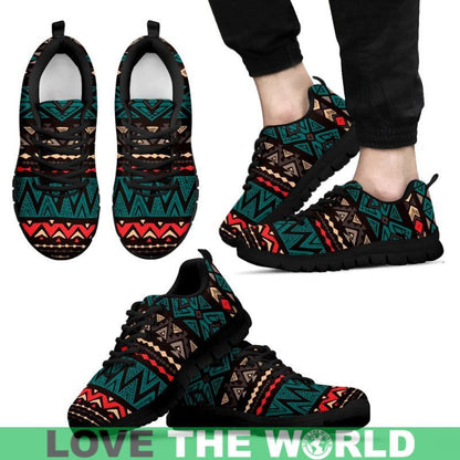 Aztec Pattern Sneakers 06