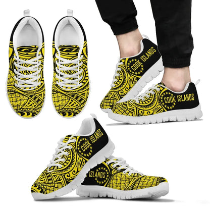 Cook Islands Polynesian Sneakers Circle Style 04