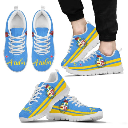 Aruban Sneakers Aruban Shoes Coat Of Arms