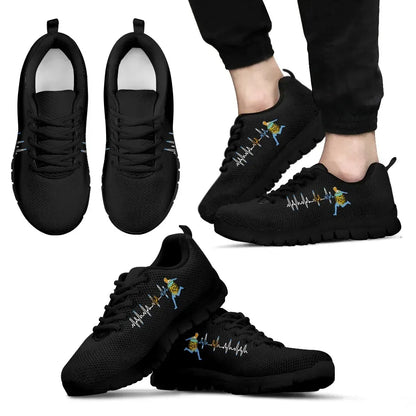 Argentina Heartbeat Football Unisex Men's / Women's Sneakers Shoes Nn4