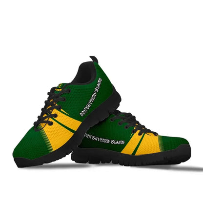 British Virgin Islands Coat Of Arms Sneaker Cricket W