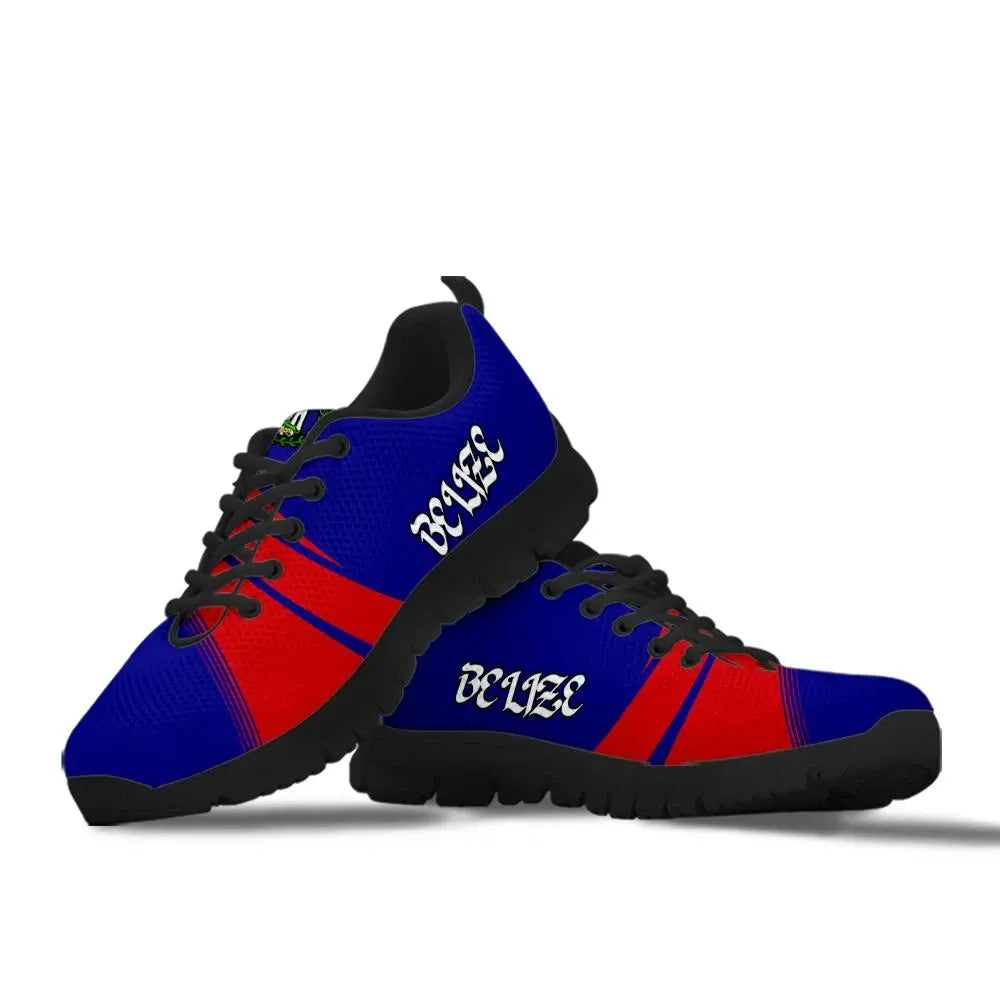 Belize Coat Of Arms Sneaker Cricket W