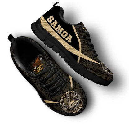American Samoa Active Sneakers Shoes
