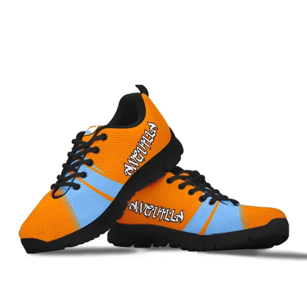 Anguilla Coat Of Arms Sneaker Cricket