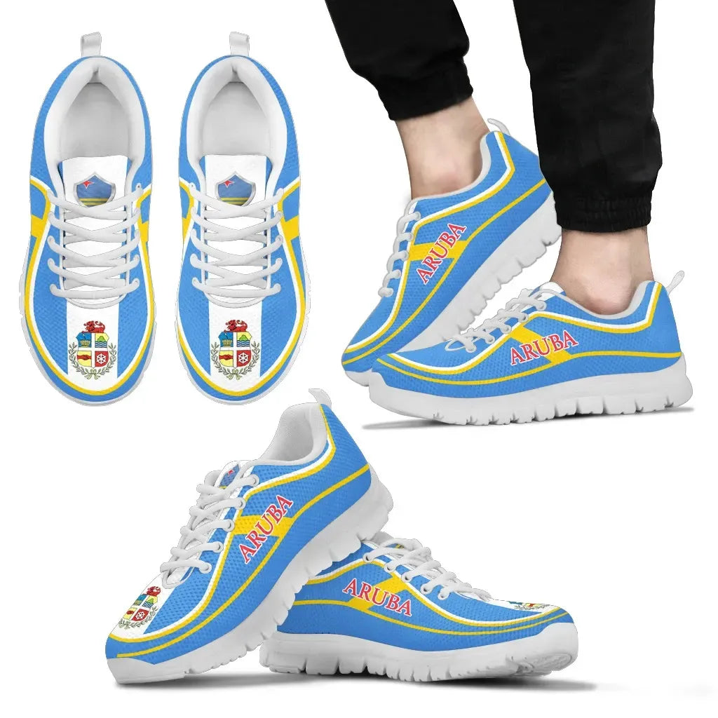 Aruba Flag Color Sneakers