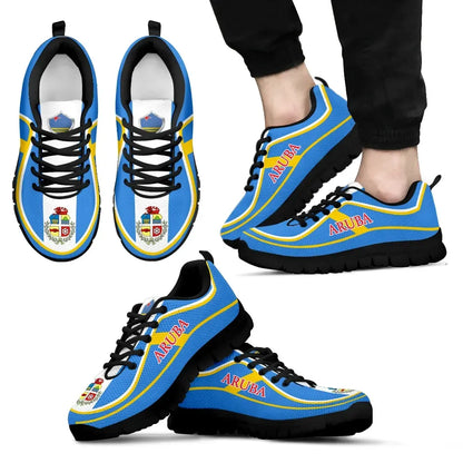 Aruba Flag Color Sneakers