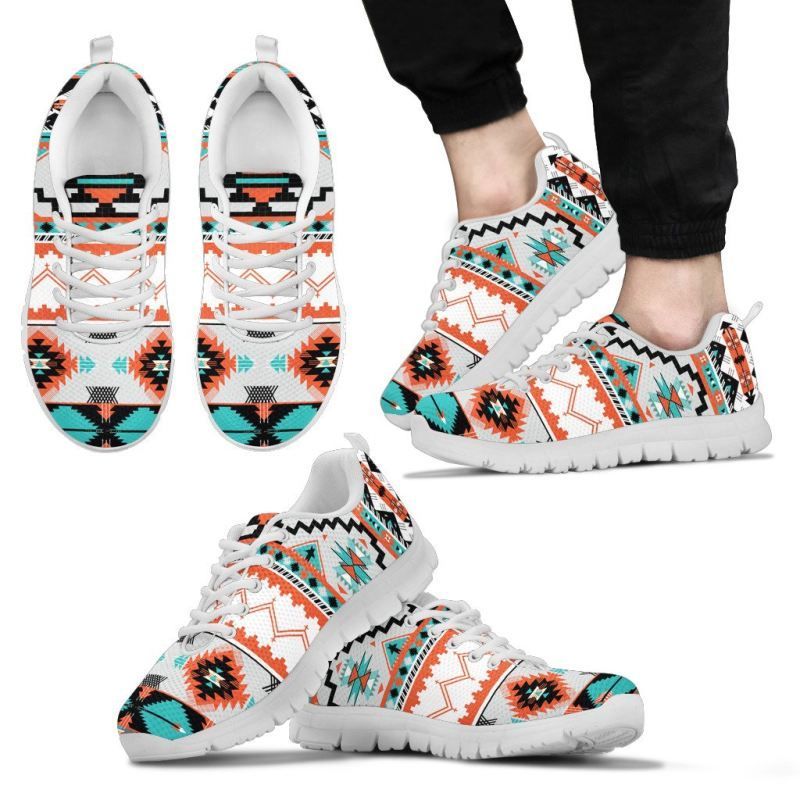 Aztec Pattern Sneakers 02