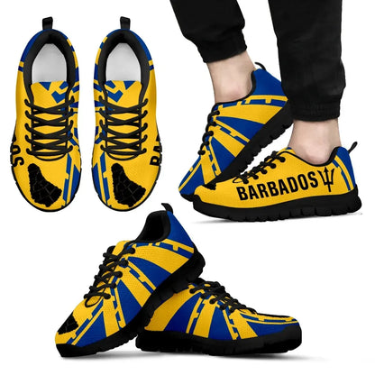 Barbados Sneakers For Men And Women Printed Sneakers