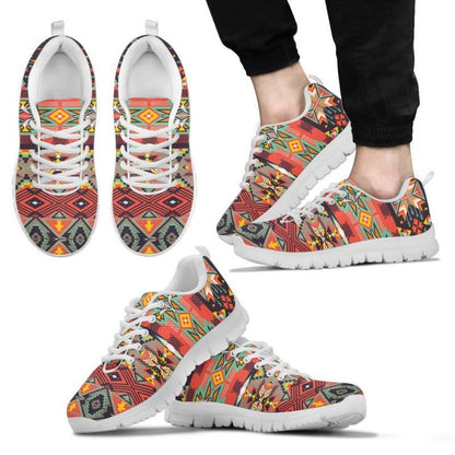 Aztec Pattern Sneakers 01