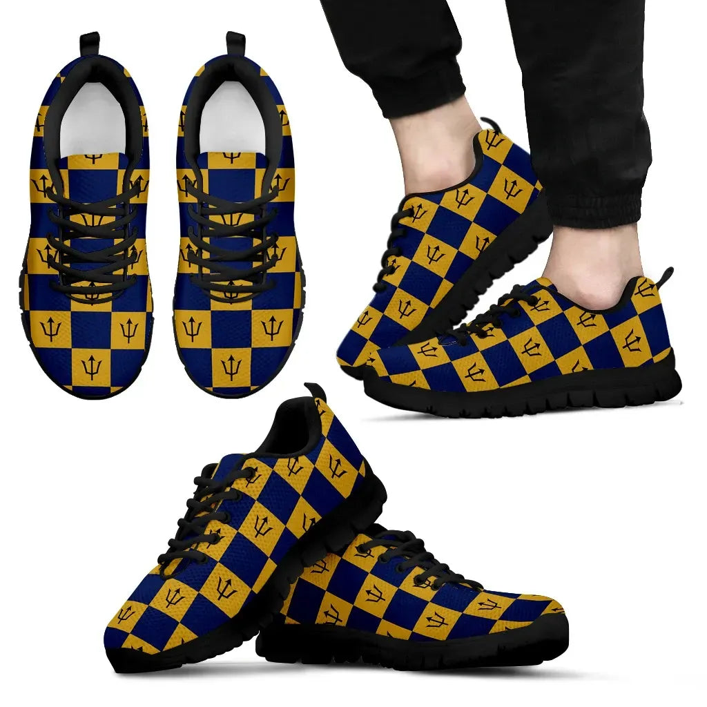 Barbados sneakers flag