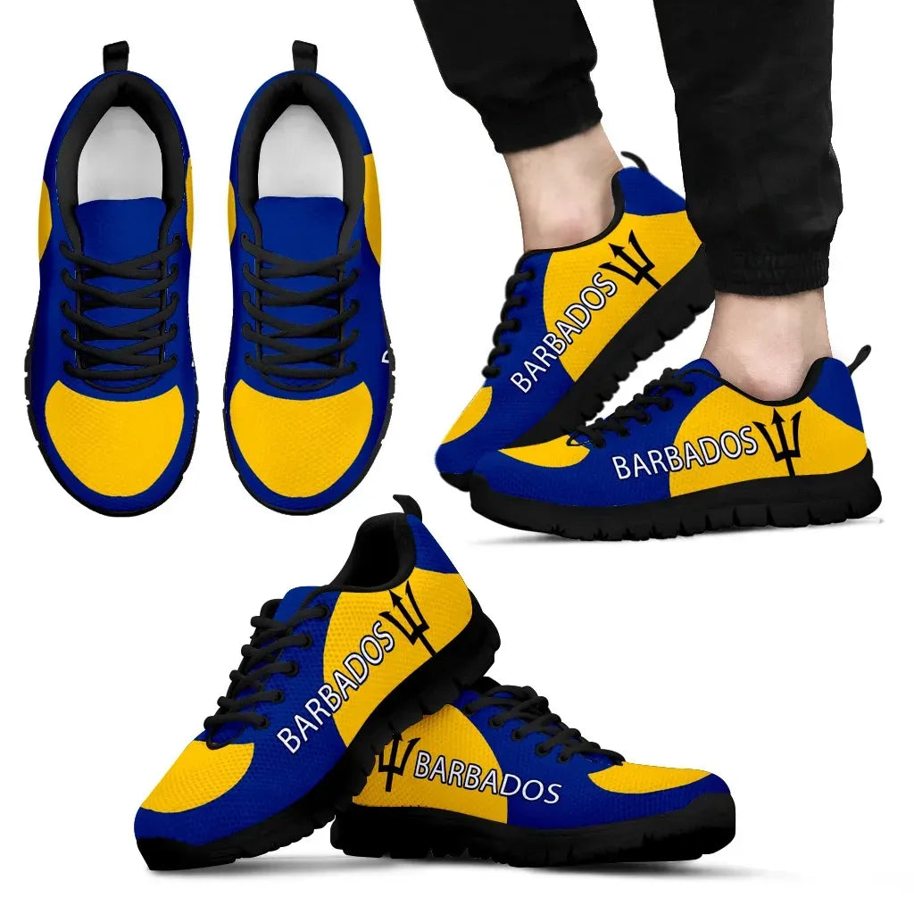 Barbados Running Sneakers Flag Color Cullinan Version T