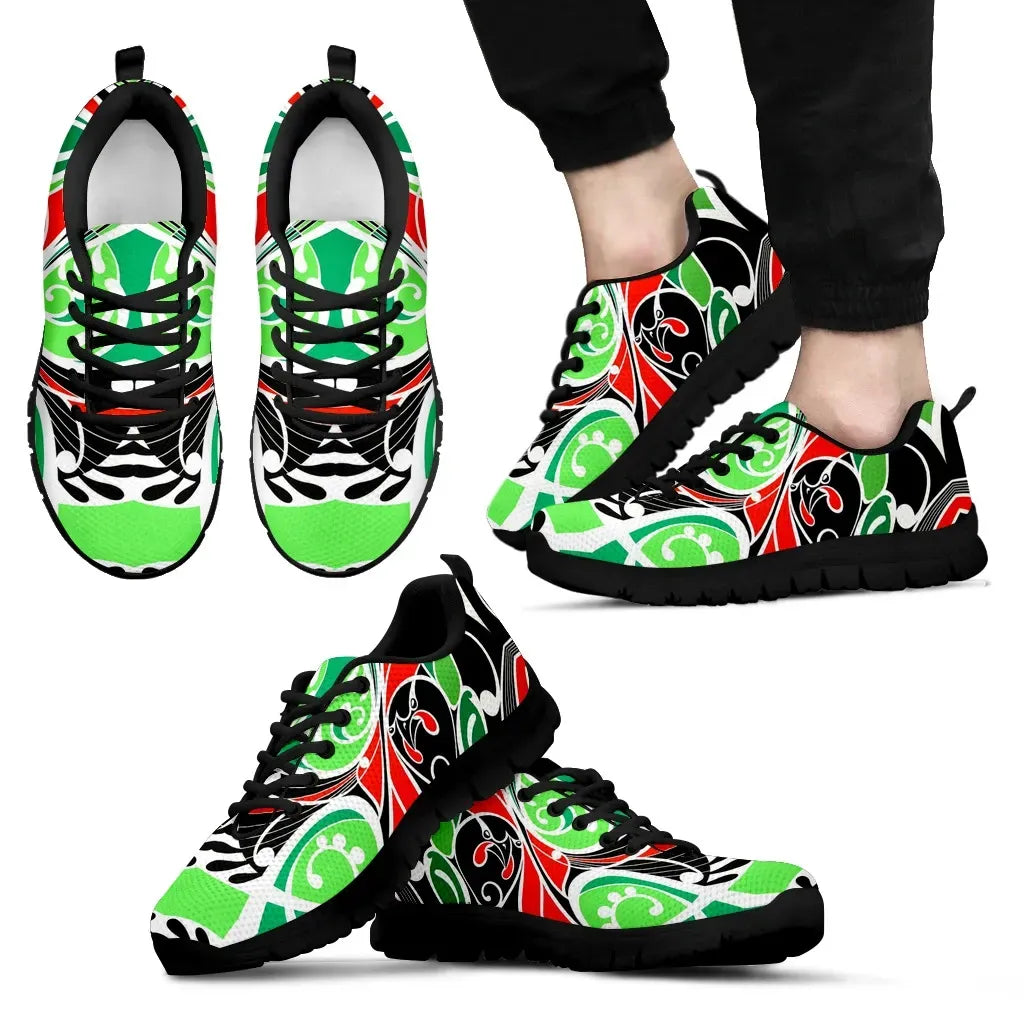 Ataahua Tieke New Zealand Sneakers Green Version