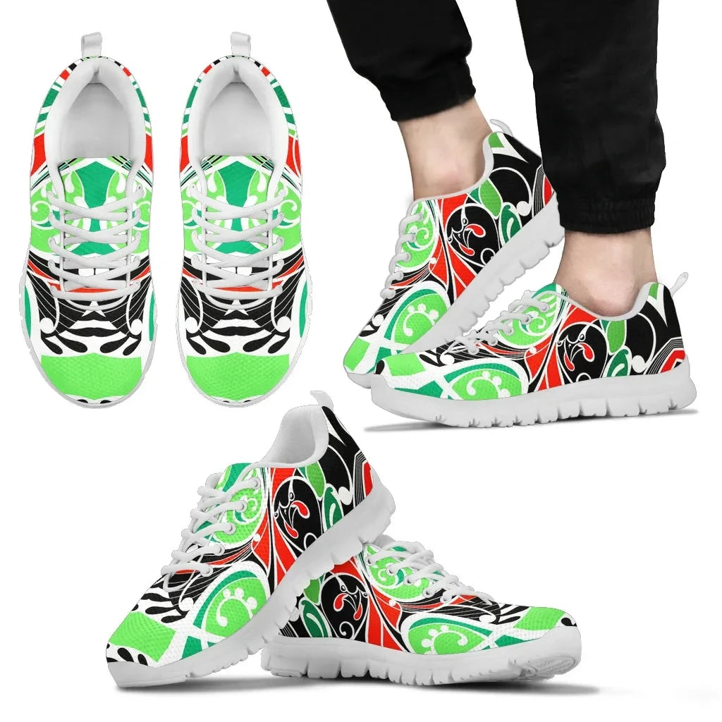 Ataahua Tieke New Zealand Sneakers Green Version