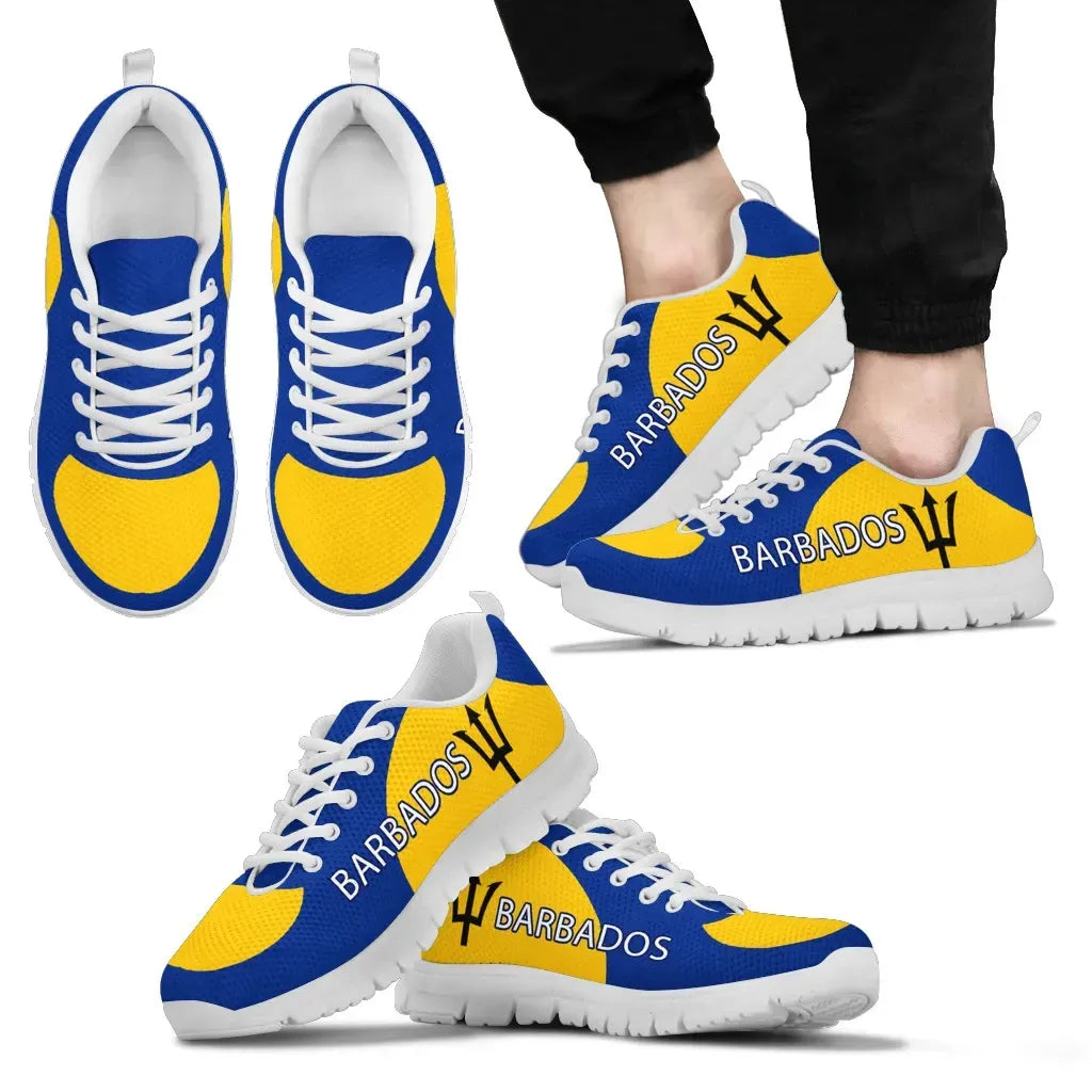 Barbados Running Sneakers Flag Color Cullinan Version T