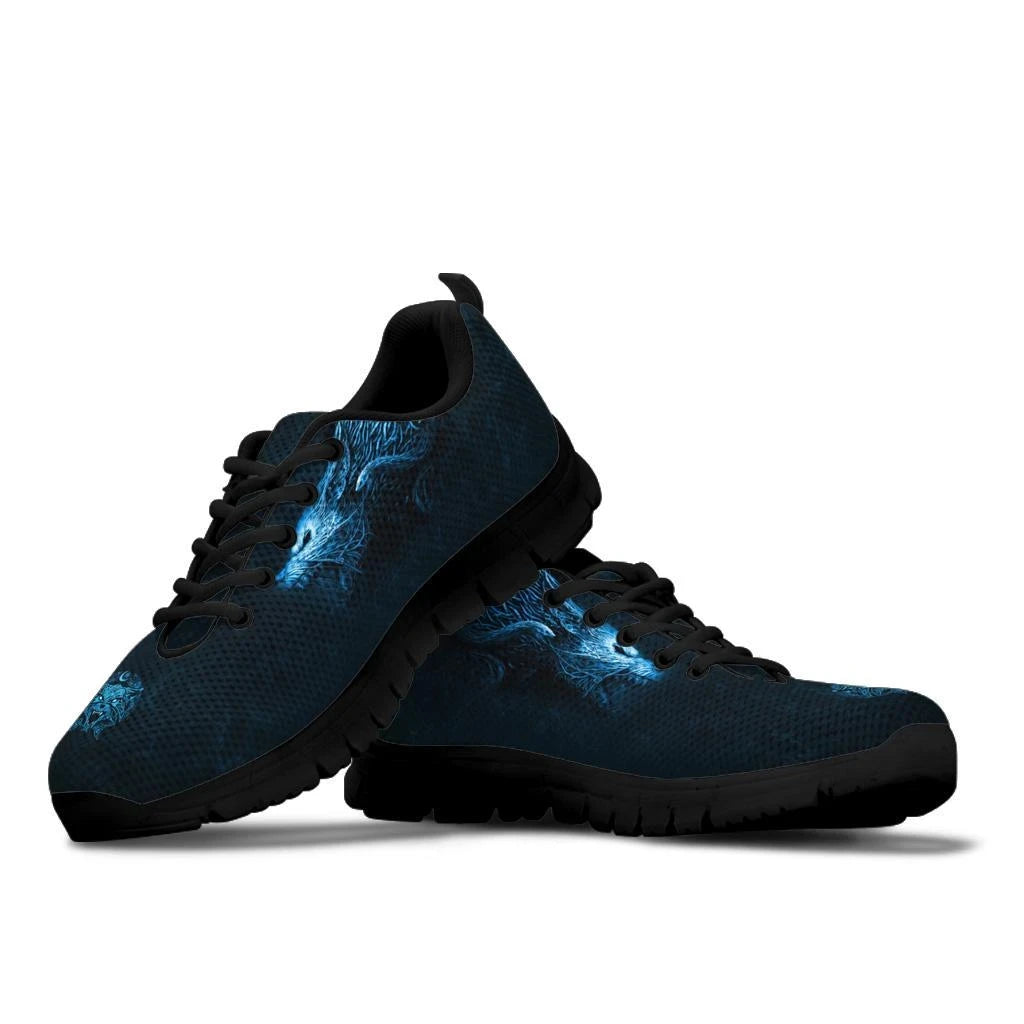 Fenrir Sneakers For Men And Women Black Printed Sneakers