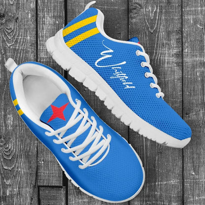 Custom Aruba Sneakers Flag Personal Signature