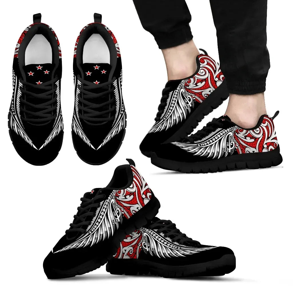 Aotearoa New Zealand Maori Fern Sneakers