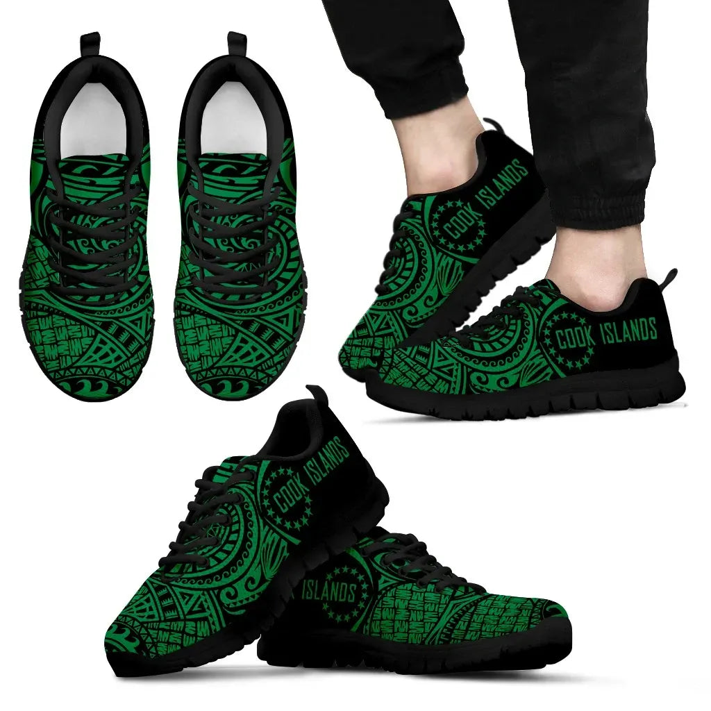 Cook Islands Polynesian Sneakers Circle Style 05