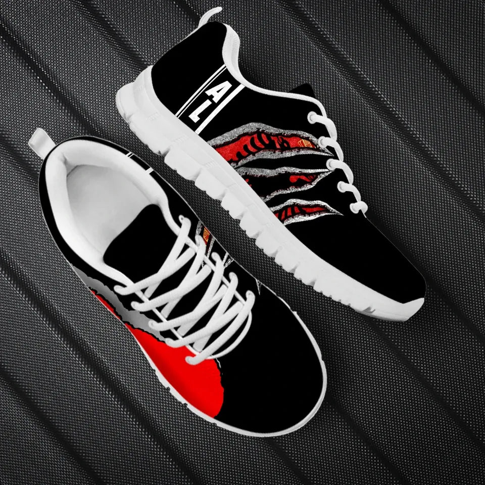 Albania Sneakers Adamantium With Flag