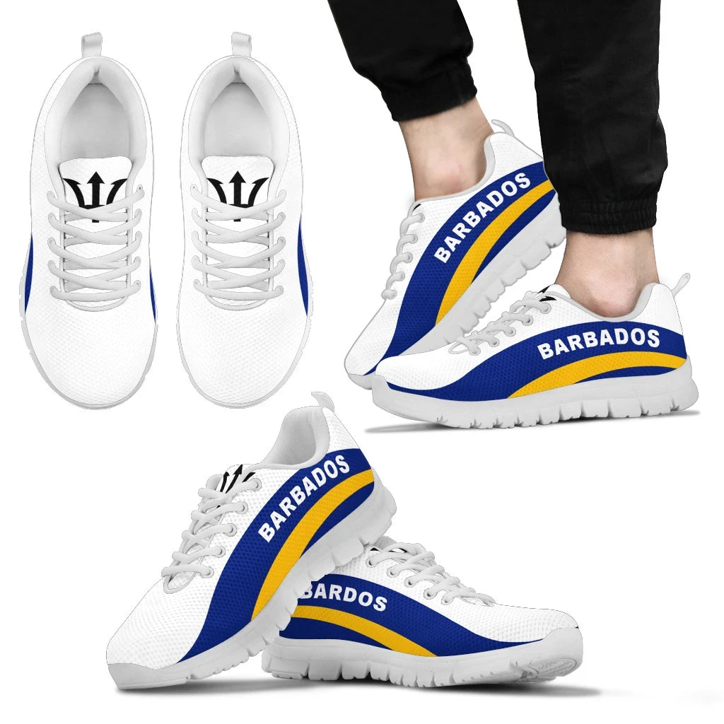 Barbados Flag Sneakers Uprising Style