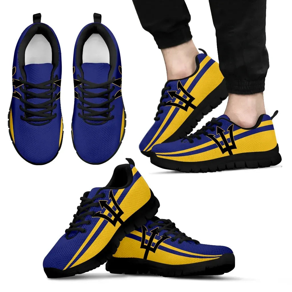 Barbados Flag Sneakers New Version