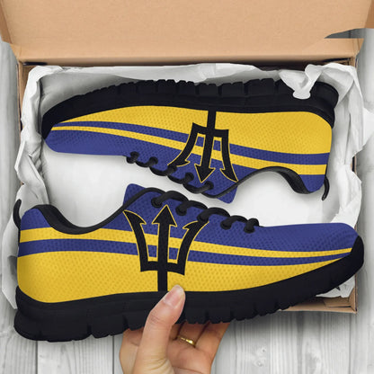 Barbados Flag Sneakers New Version