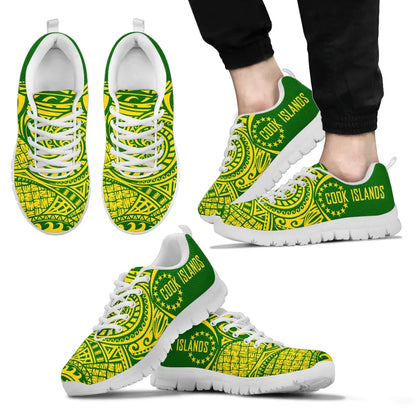 Cook Islands Polynesian Sneakers Circle Style 07