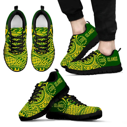 Cook Islands Polynesian Sneakers Circle Style 07