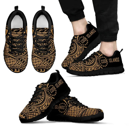 Cook Islands Polynesian Sneakers Circle Style 06