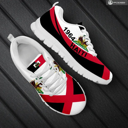 Copy of Haiti Flag Sneakers