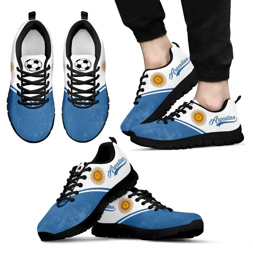 Argentina Football Rising Sneakers