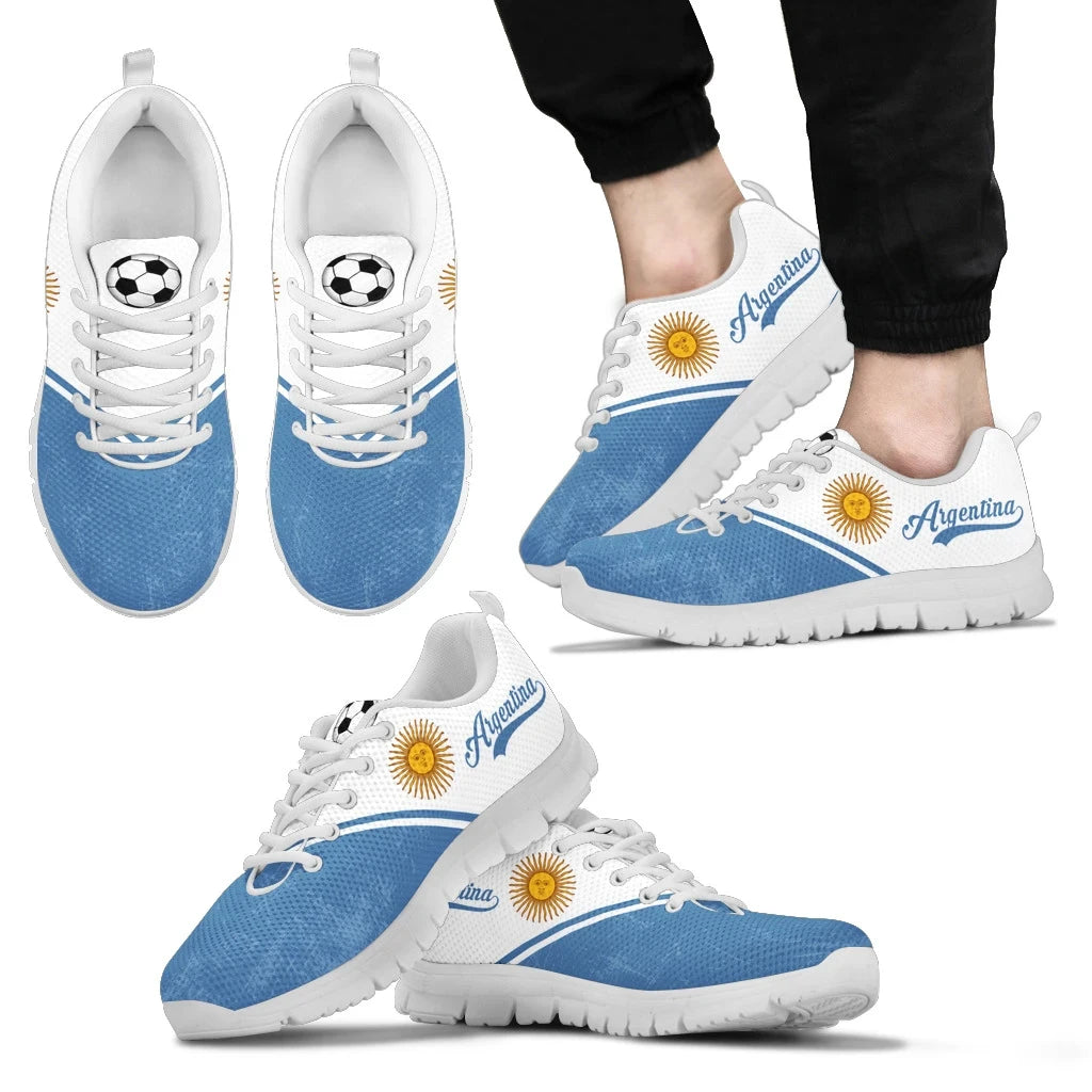 Argentina Football Rising Sneakers