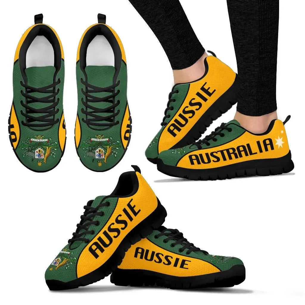 Australia Sneaker Coat Of Arms Gel Style Australia Day