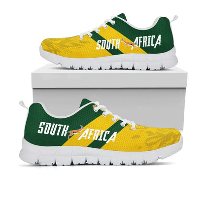 South Africa Sneakers South African Rising King Protea Yellow
