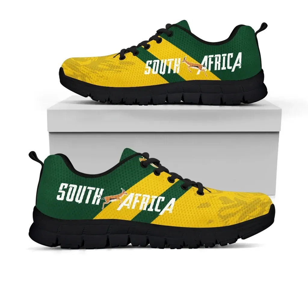 South Africa Sneakers South African Rising King Protea Yellow